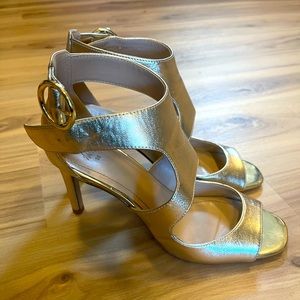 Great gold sandals